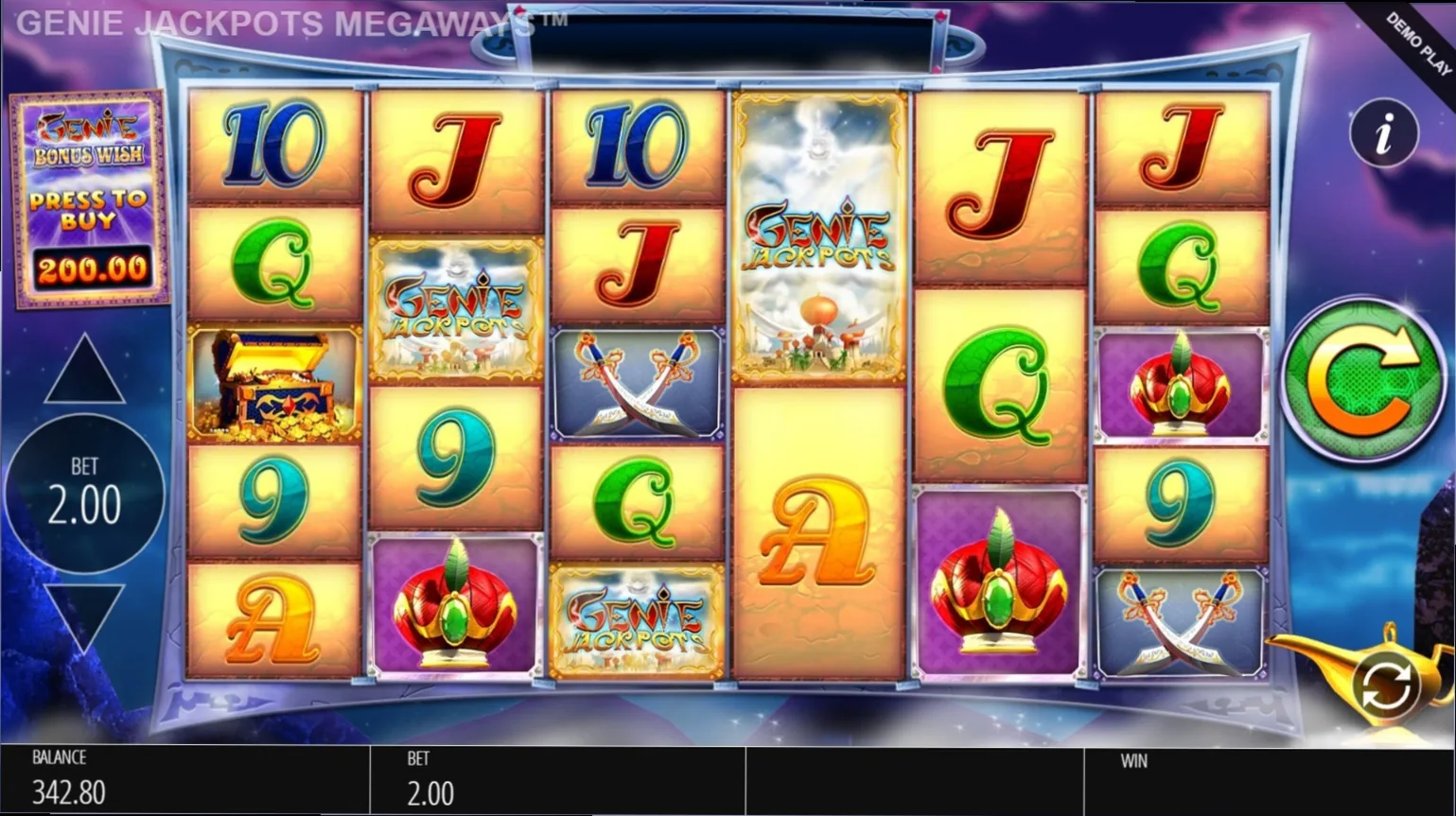 Genie Jackpots Megaways